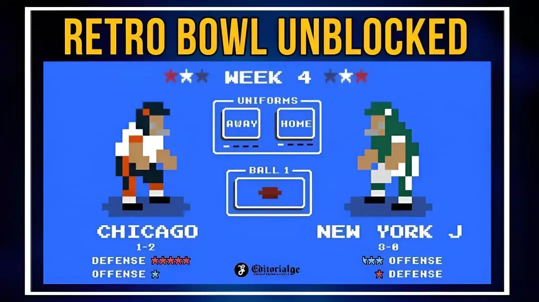 Retro Bowl Unblocked: Relive the Glory Days of Football Gaming
