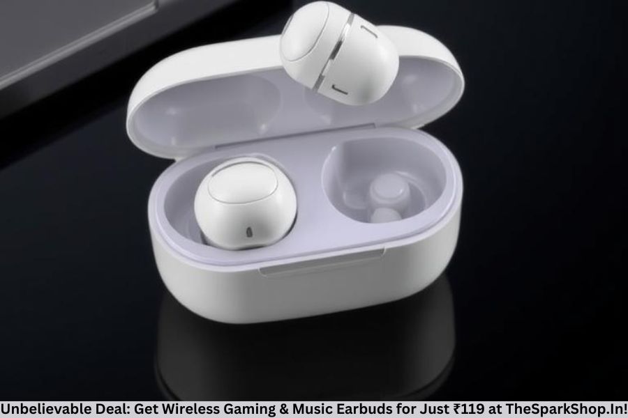 rs 119 only wireless earbuds for gaming & music bluetooth earbuds thesparkshop.in