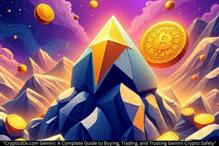 "Crypto30x.com Gemini: A Complete Guide to Buying, Trading, and Trusting Gemini Crypto Safely"